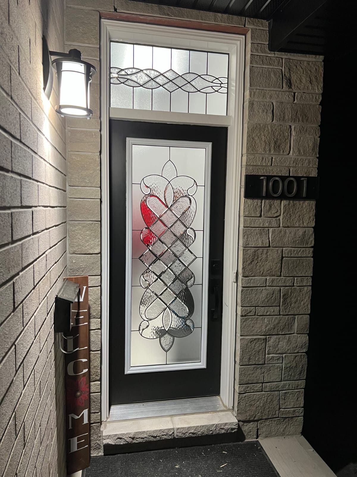Glass Inserted Door